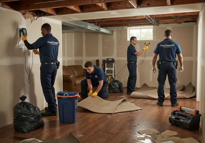 Flood DamageMaterial Assessment and Debris Removal process in North Corbin, KY