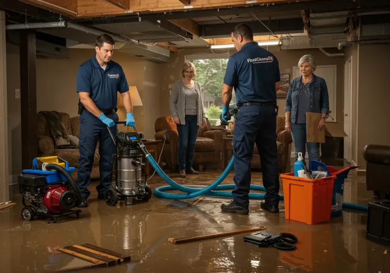 Basement Water Extraction and Removal Techniques process in North Corbin, KY