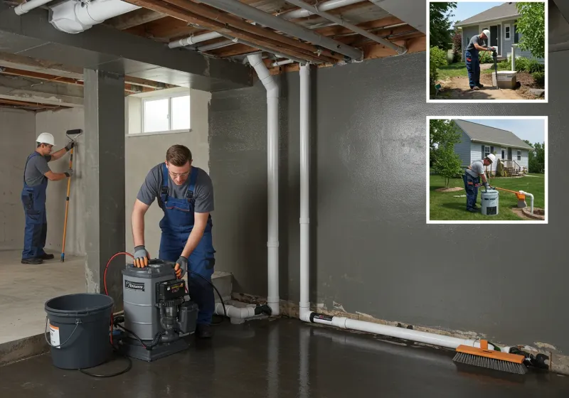 Basement Waterproofing and Flood Prevention process in North Corbin, KY